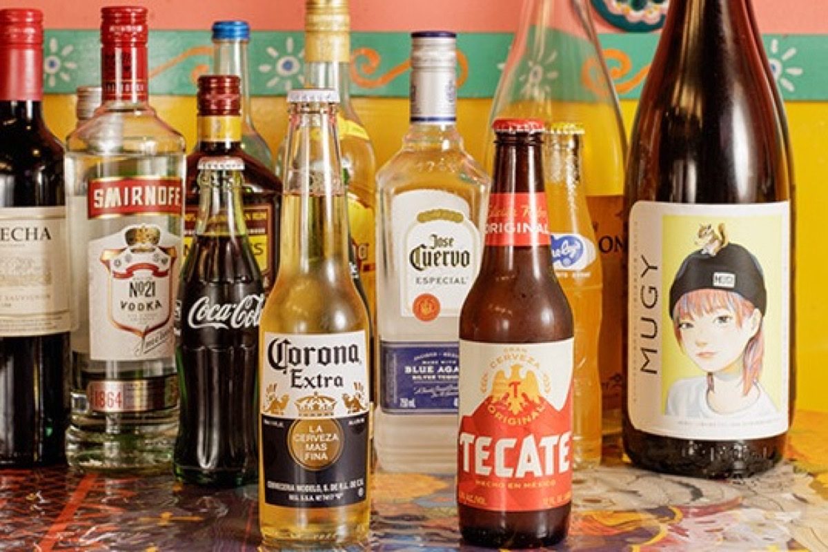 メキシカンビールとテキーラ